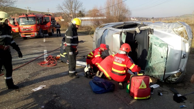 Accident cu alte 2 victime în Mureș