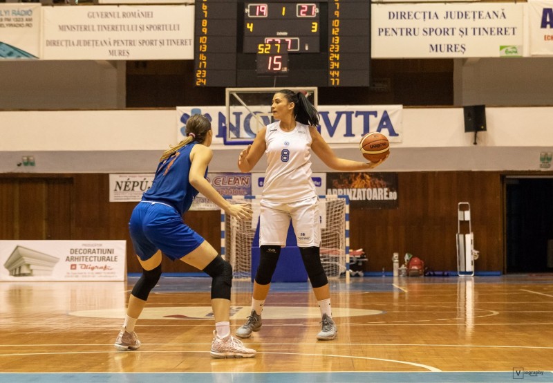 Baschetbalistele mureșene au bifat a patra victorie în campionat