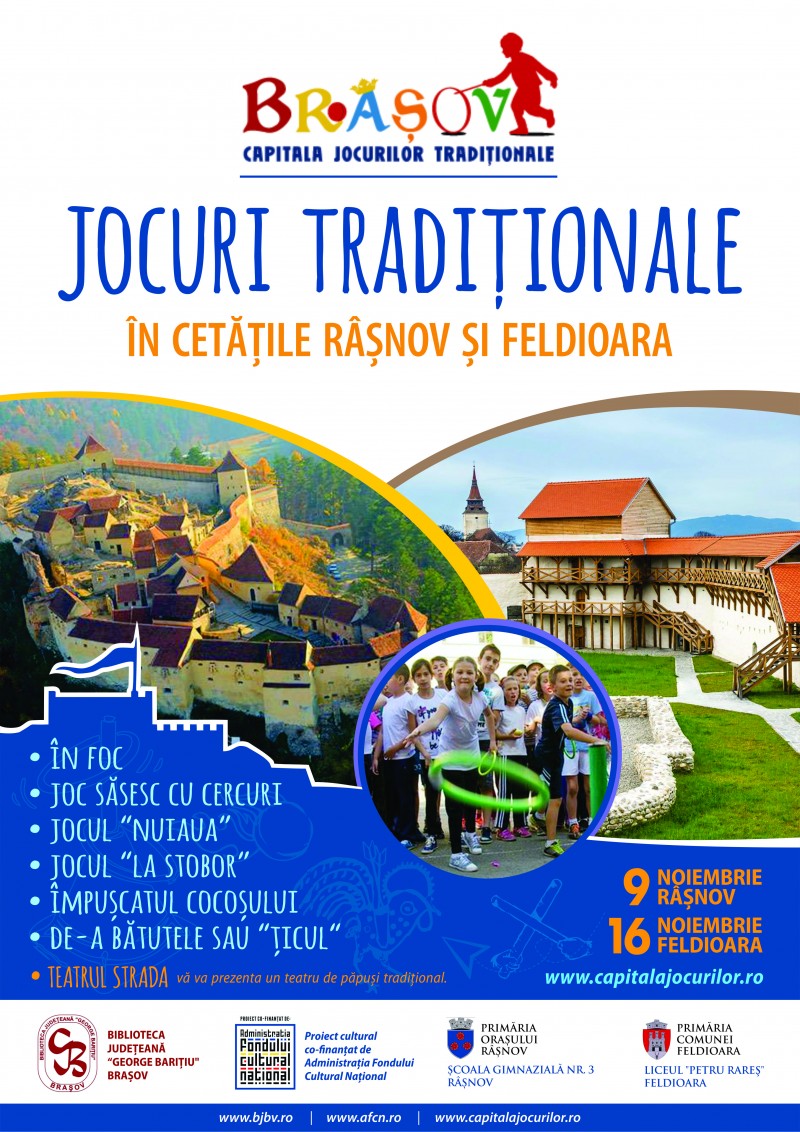 Copiii brașoveni se întorc la jocurile tradiționale