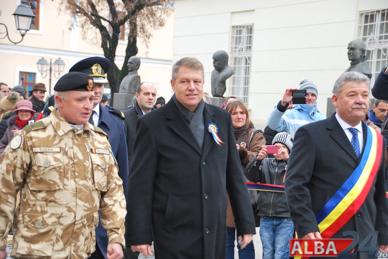 Președintele Klaus Iohannis va participa la parada de 1 Decembrie de la Alba Iulia