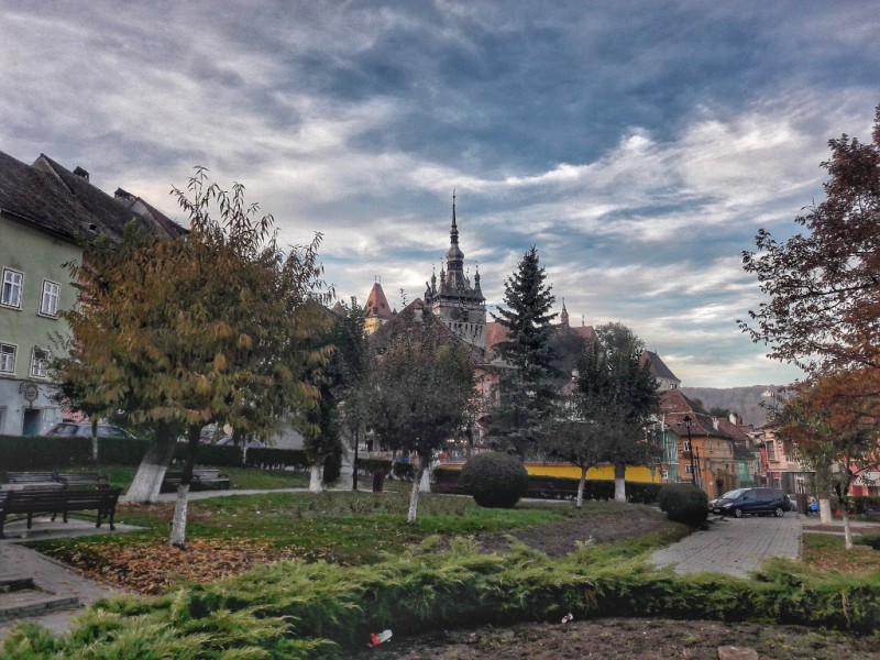 Parcul central din Sighișoara se va numi Parcul Unirii