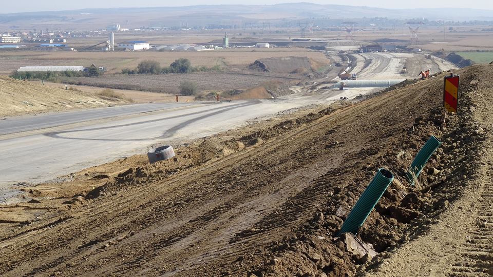 Șantierul autostrăzii Tîrgu Mureș – Ogra – Câmpia Turzii, verificat de autorități
