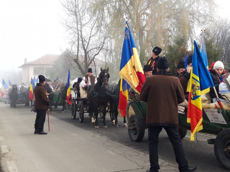 Caravana care reface ,,Drumul Unirii” din 1918 a trecut prin județul Brașov