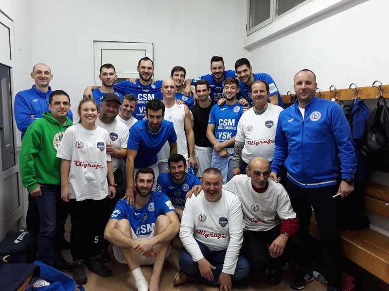 Baschetbaliștii mureșeni au încheiat anul cu o victorie
