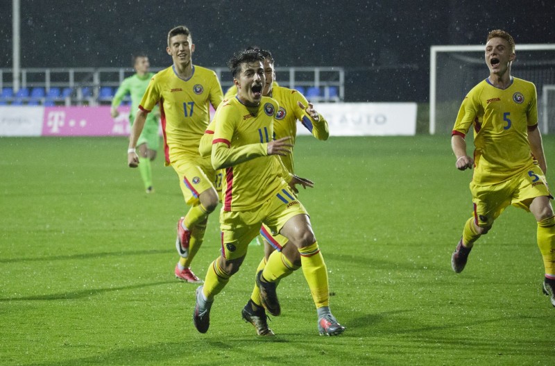 Emoții pentru fotbaliștii români U 17