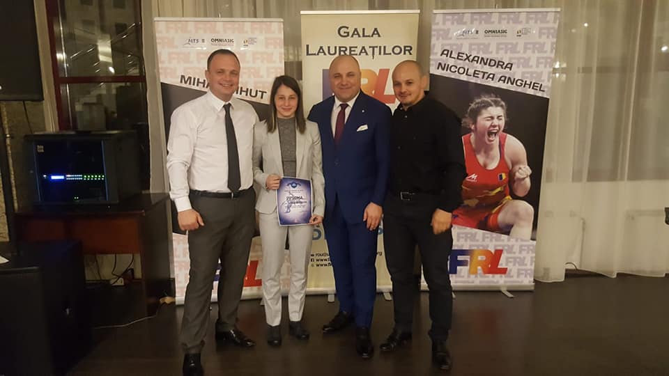 Târgumureșeanca Georgiana Lircă, premiată de Federația Română de Lupte Târgumureșeanca Georgiana Lircă, premiată de Federația Română de Lupte