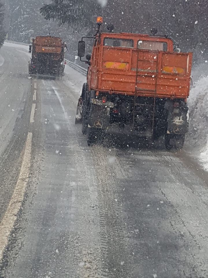 Drumarii din centrul țării au acționat cu 121 de utilaje