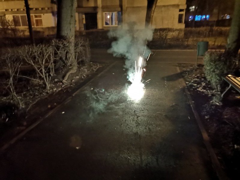 Controale ale Poliției la petarde și artificii