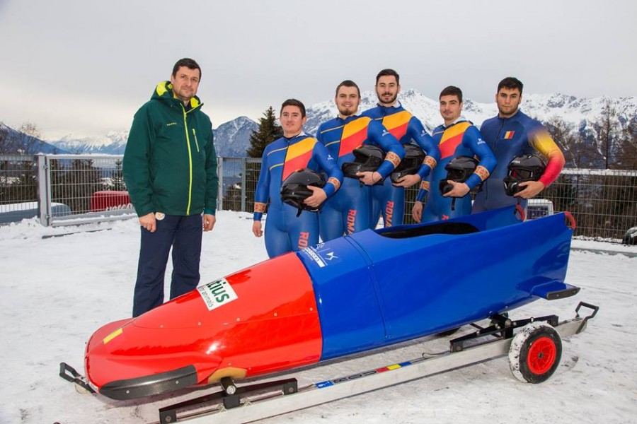 România, medalie de aur la Campionatele Europene de bob