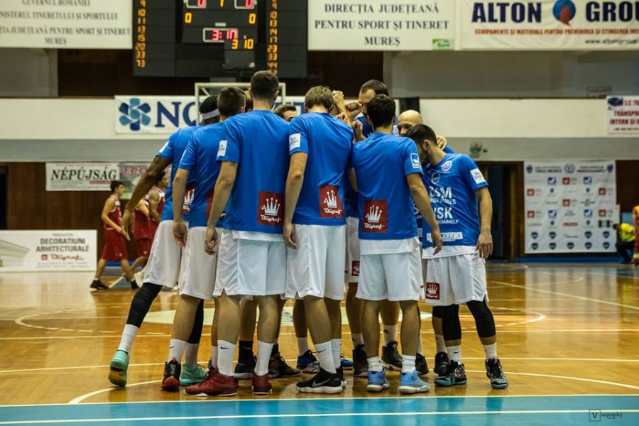 Baschetbaliștii mureșeni, în Grupa Albastră a Ligii Naționale