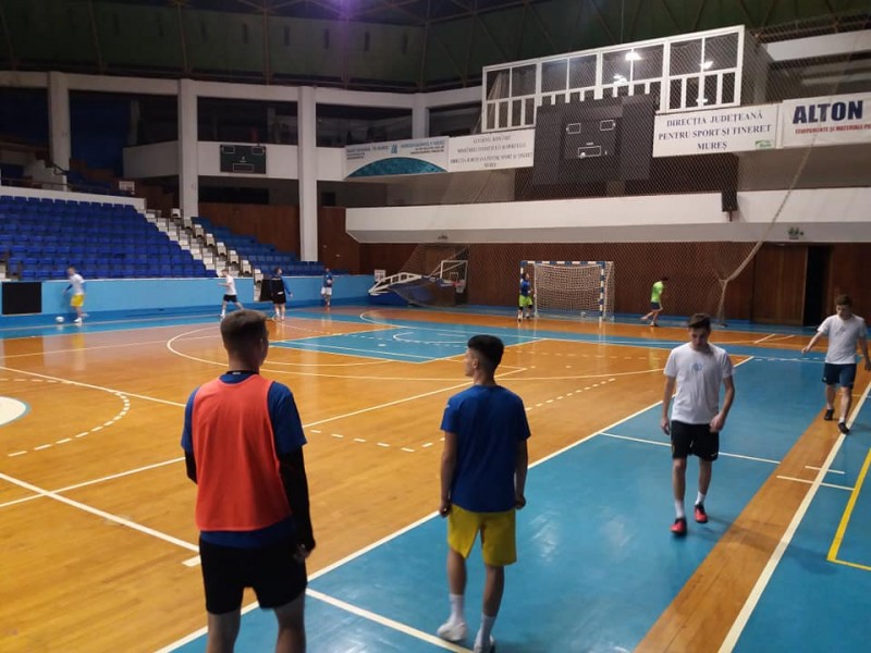Mureșenii se pregătesc pentru returul Ligii a II-a de futsal