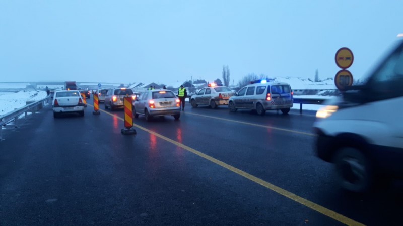 Accident mortal pe autostrada A3, la Iernut