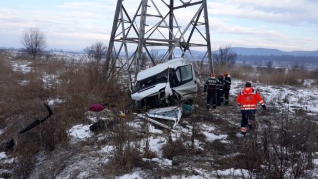 Accident rutier la ieşirea de pe autostrada Bucureşti – Piteşti spre Bascov