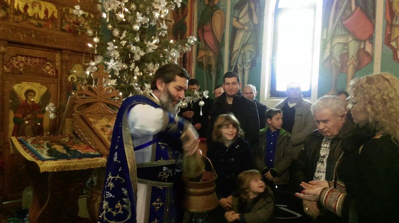 Botezul Domnului la Vidrasău, județul Mureș
