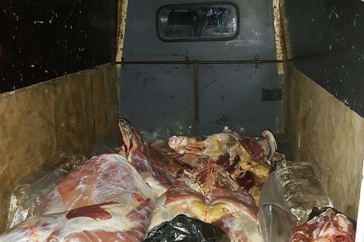 Bărbat depistat în trafic cu produse de origine animală fără acte