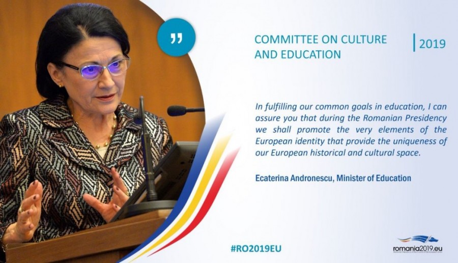 Ecaterina Andronescu a prezentat în Parlamentul European priorităţile în domeniul educaţiei