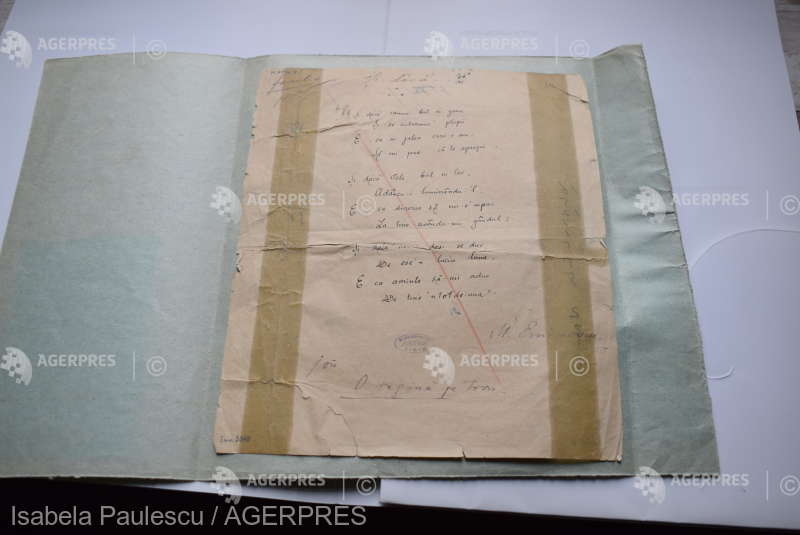 Sibiu, oraşul unde sunt păstrate două manuscrise semnate de Mihai Eminescu