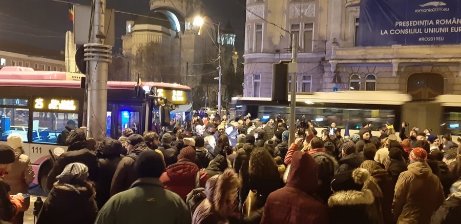 Protest la Cluj, faţă de ordonanţa de urgenţă propusă de ministrul justiţiei Tudorel Toader