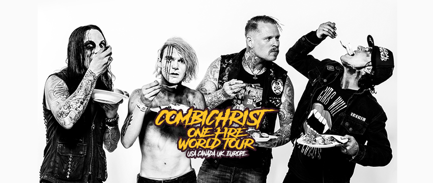 Combichrist vine la Brașov în cadrul unui turneu mondial