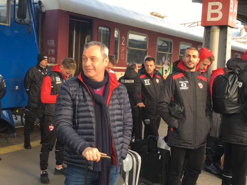 Dinamo, cu trenul spre Sf.Gheorghe