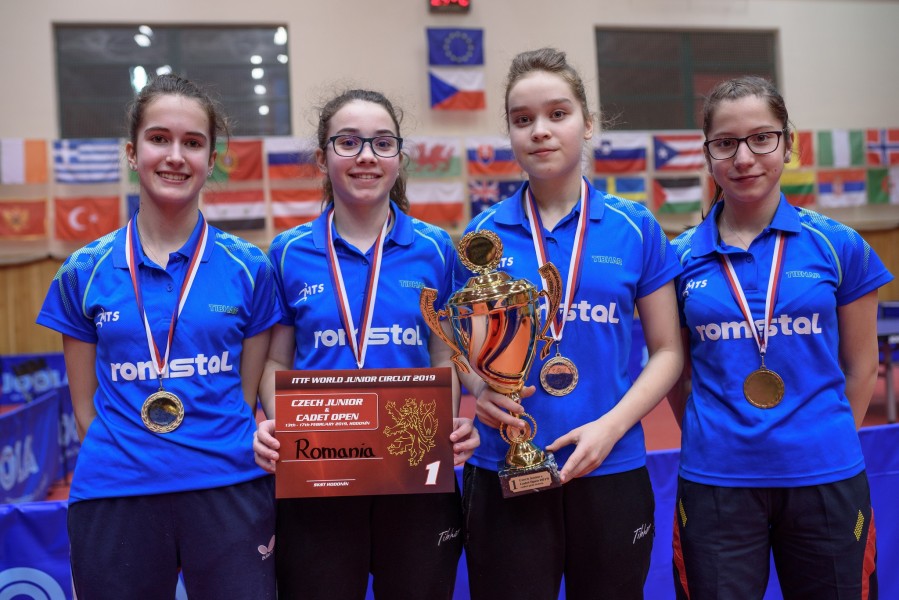 Mureșeanca Ungvari Evelyn, aur cu echipa României la Open-ul Cehiei