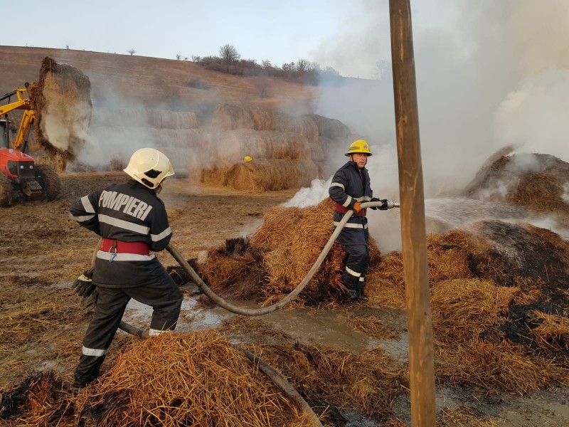 A crescut cu peste 600% numărul de incendii de vegetație în Mureș