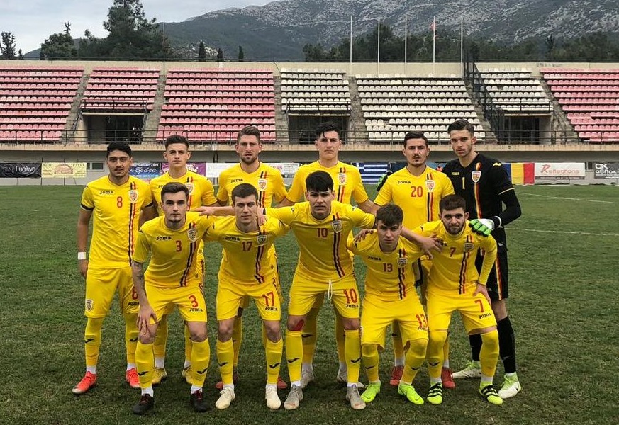 Tricolorii Under 19 au pierdut dubla amicală cu Grecia