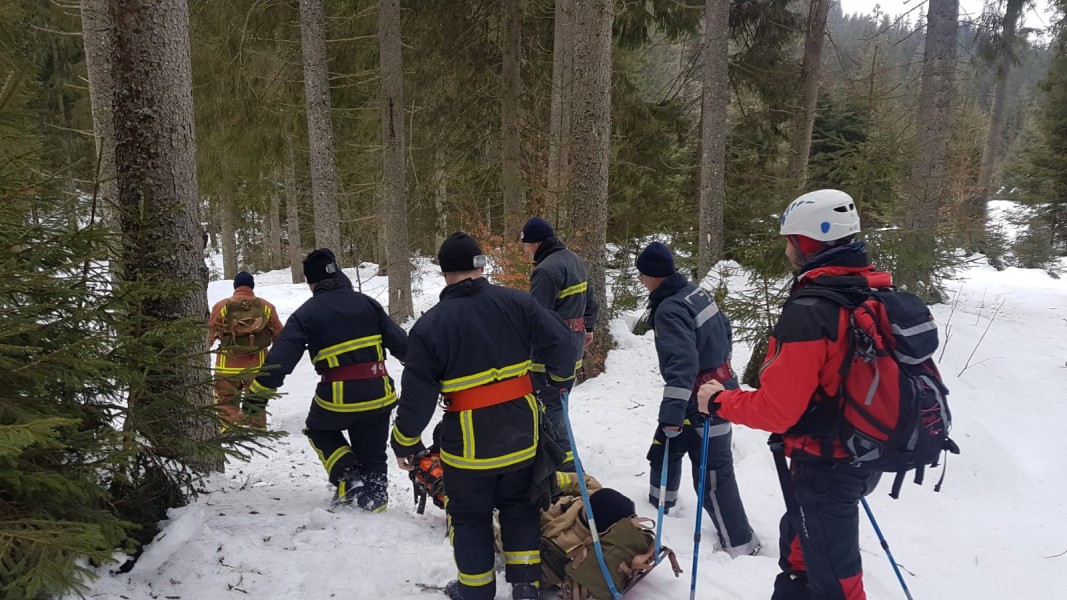 Record de accidente în zona montană, peste 200 Record de accidente în zona montană, peste 200
