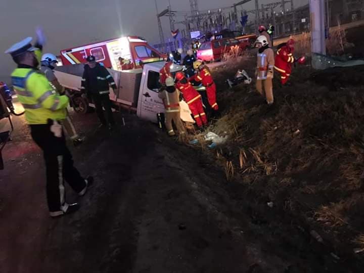 Trafic îngreunat la Sânpaul (Ms), din cauza unui accident