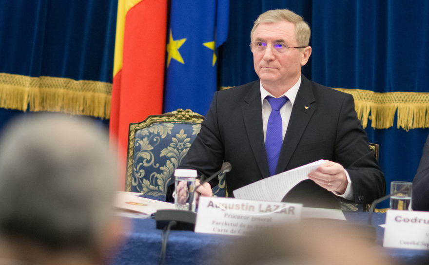 Augustin Lazăr a respins cererea Laurei Codruţa Kovesi de recuzare a şefului secţiei speciale de investigare a magistraţilor