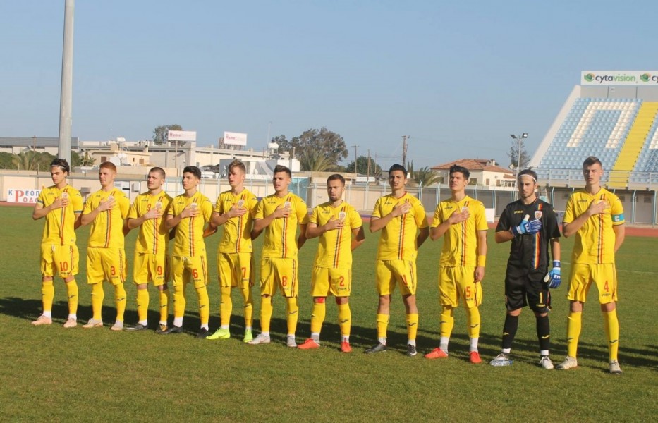 Tricolorii Under 18, remiză cu Ciprul