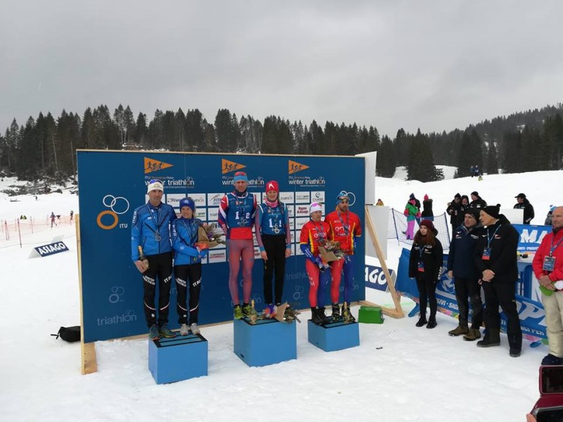 Aur și bronz pentru România la Mondialele de Wintertriathlon