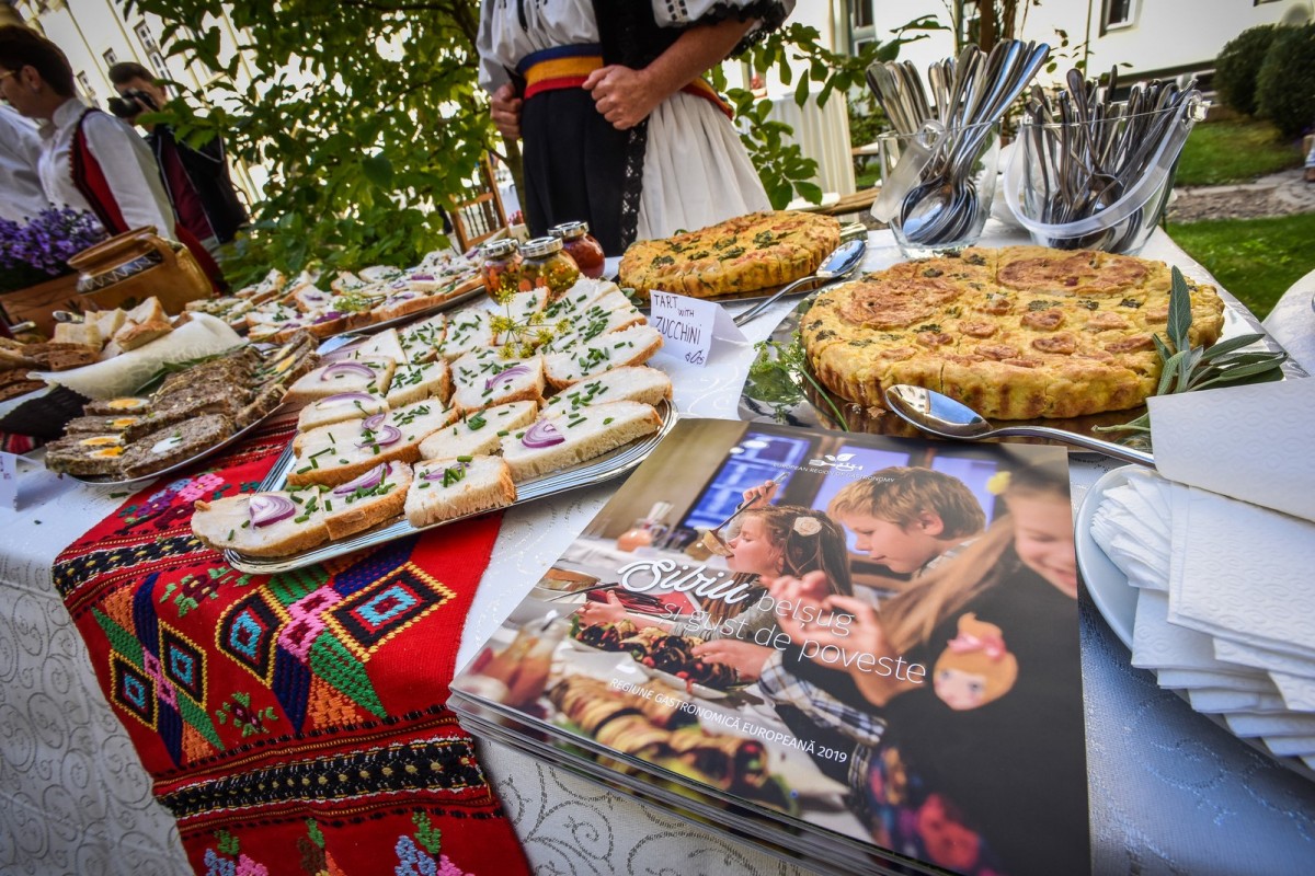 Sibiul a devenit oficial Regiune Gastronomică Europeană 2019