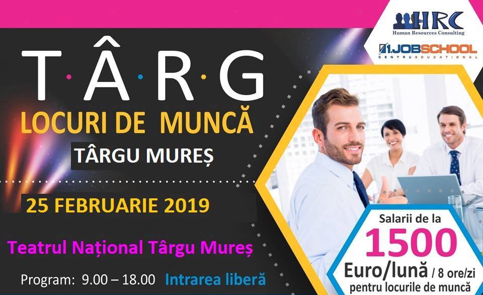 Un nou târg al locurilor de muncă în Tîrgu-Mureș