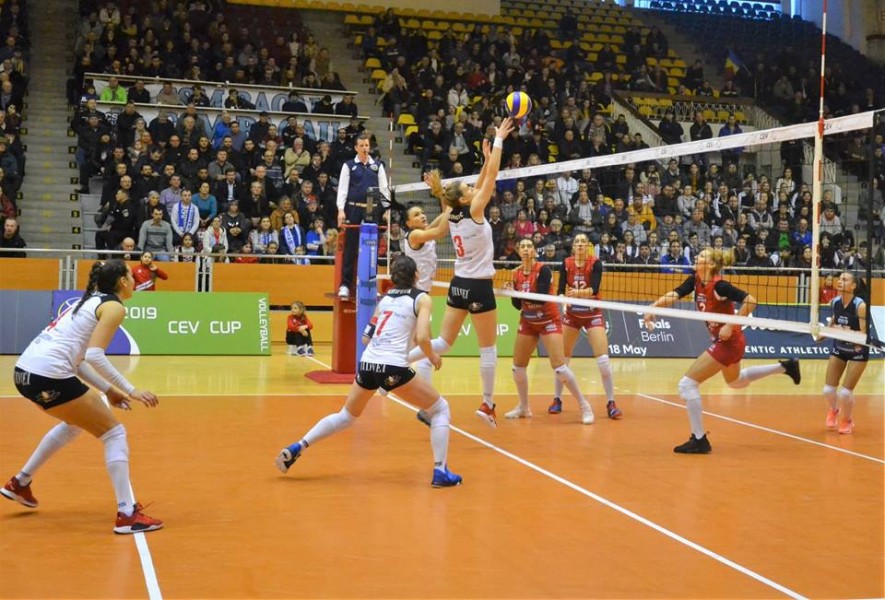 Alba Blaj a pierdut primul duel al finalei CEV Cup