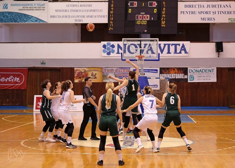 CSM Tg.-Mureș, încă o victorie la baschet feminin