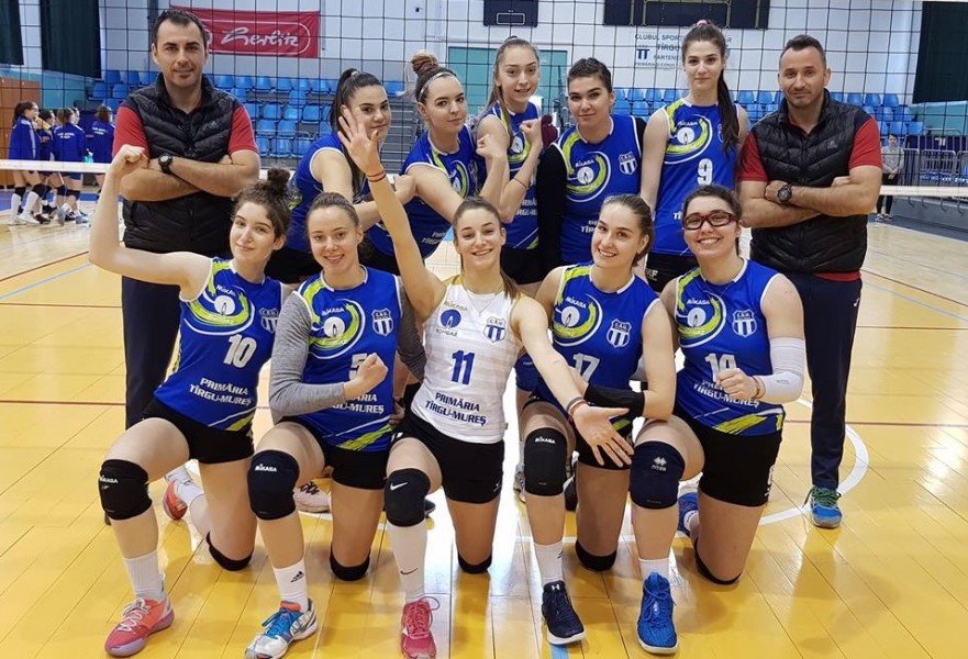 Voleibalistele mureșene s-au calificat la turneul final