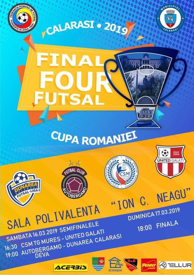 Final 4, Cupa României la futsal