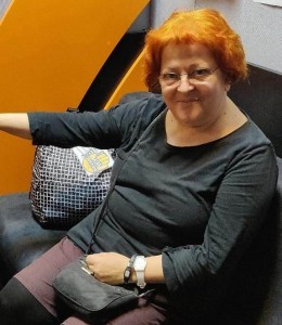 Lia Perjovschi in studioul rrc