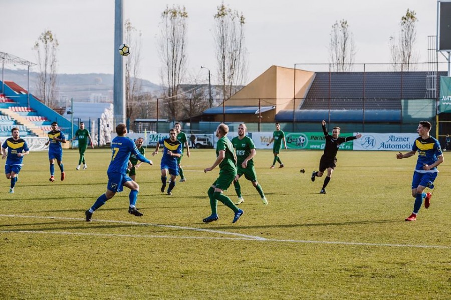 Înfrângeri pentru echipele mureșene în Liga a 3-a