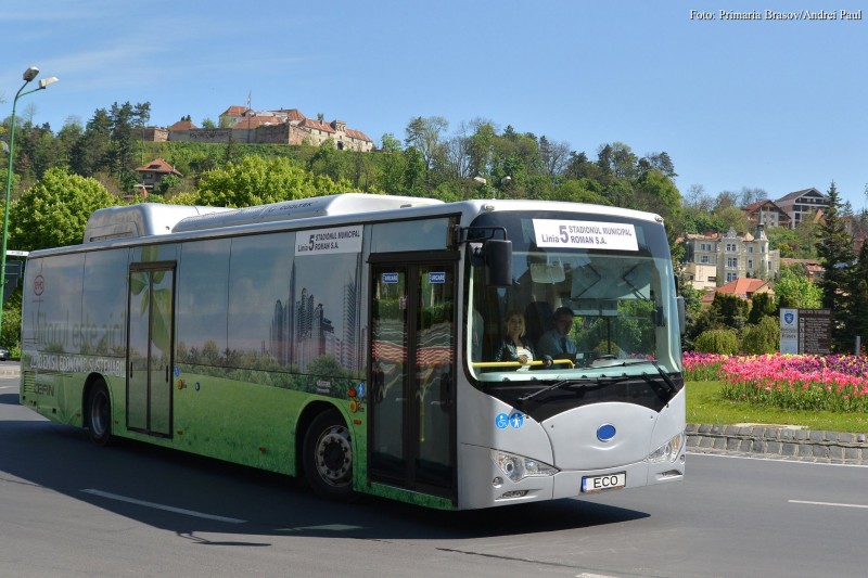 Primăria Brașov va achiziționa 32 de autobuze electrice