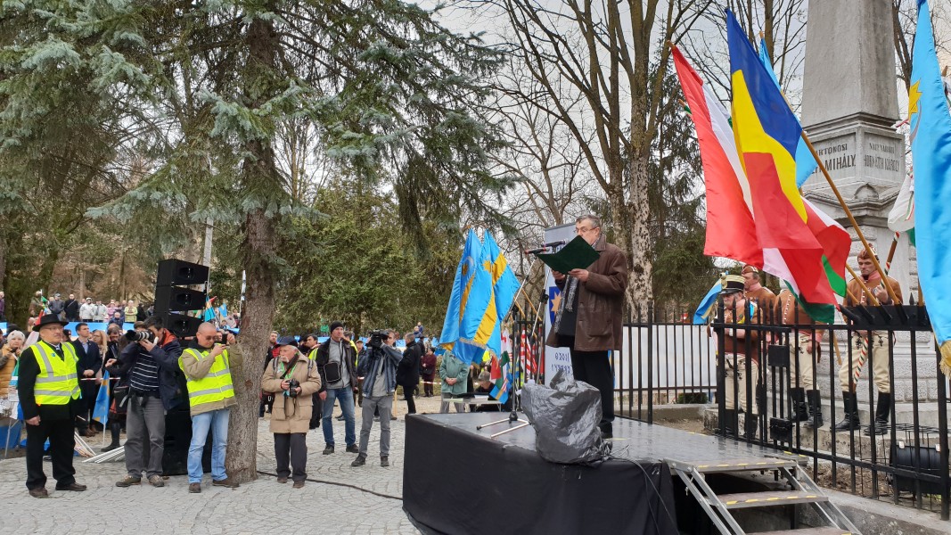 Secuii au cerut duminică, la Târgu Mureș, autonomie și eliberarea din închisoare a două persoane condamnate pentru terorism