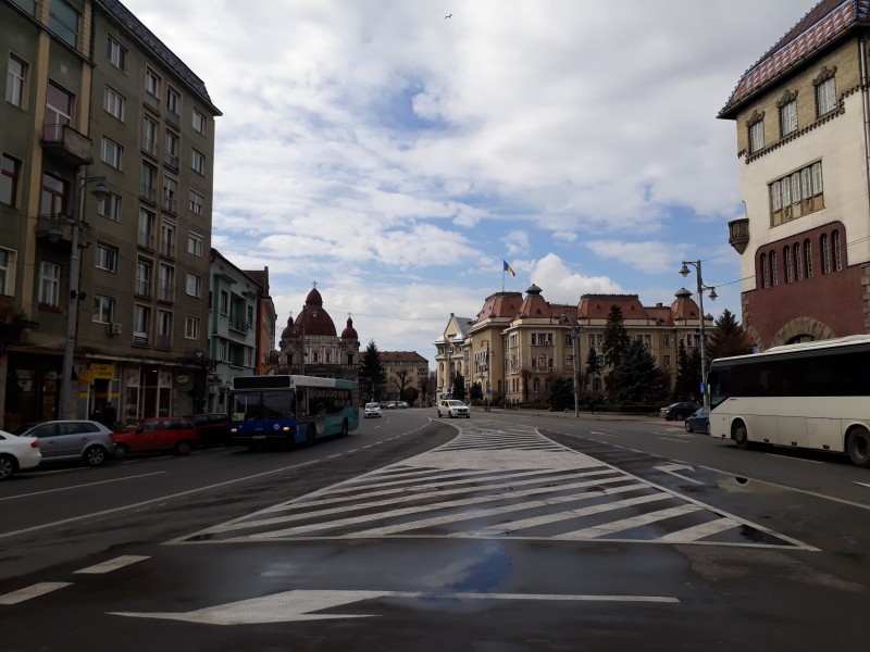 Se schimbă din nou sensurile de mers din centrul Târgu Mureșului