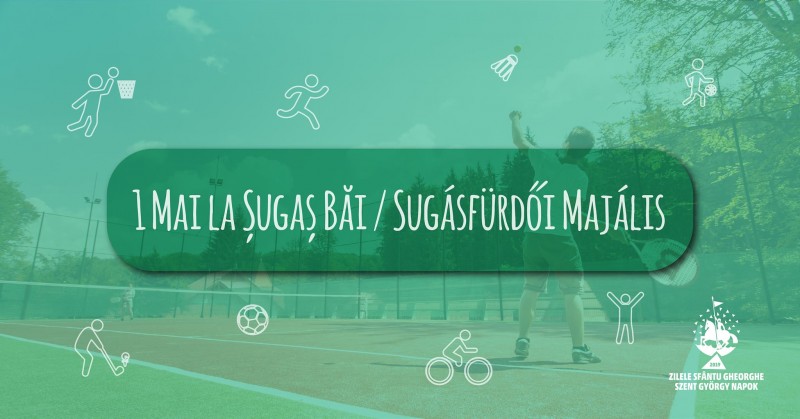 Evenimentele de 1 Mai la Şugaş Băi, amânate din cauza vremii nefavorabile, anunță Primăria municipiului Sf.Gheorghe Evenimentele de 1 Mai la Şugaş Băi, amânate din cauza vremii nefavorabile, anunță Primăria municipiului Sf.Gheorghe