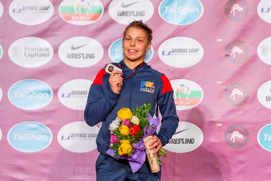 Covăsneanca Incze Kriszta, argint la Europene