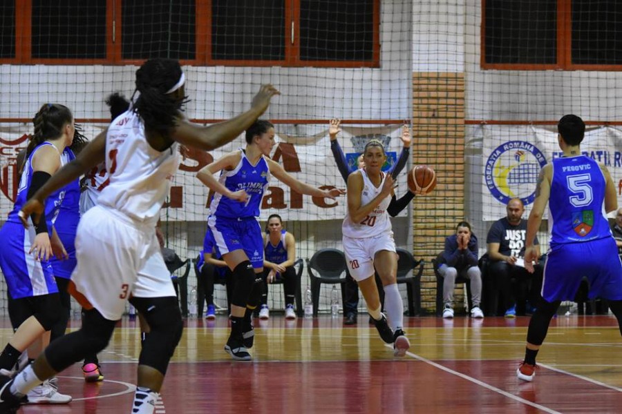 Olimpia CSU Brașov pierde primul duel din semifinale