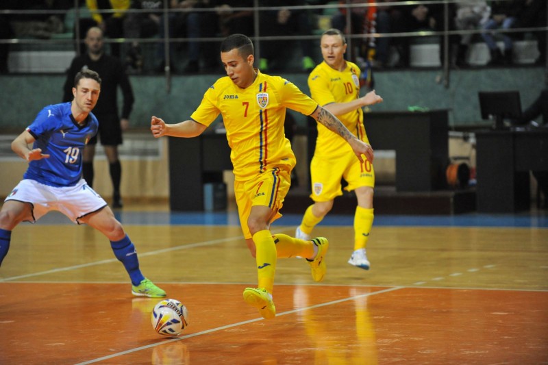 „Dublă” amicală România-Armenia la futsal