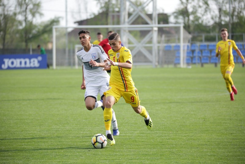 Fotbal U 16: România – Cipru 1-3