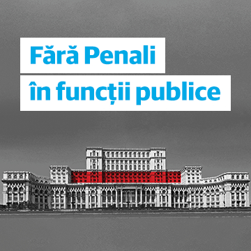 Iniţiativa cetăţenească „Fără penali în funcţii publice” a fost declarată constituţională