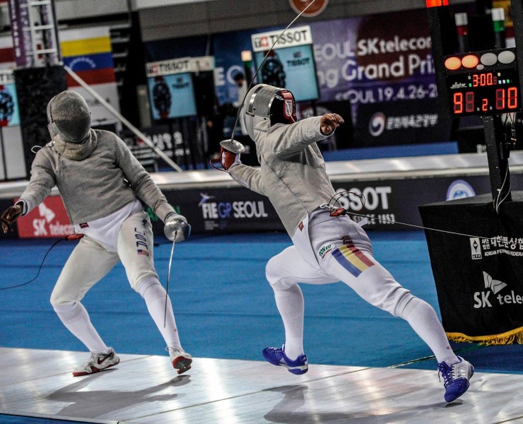 Scrimerii români, în afara podiumului la Seul Scrimerii români, în afara podiumului la Seul